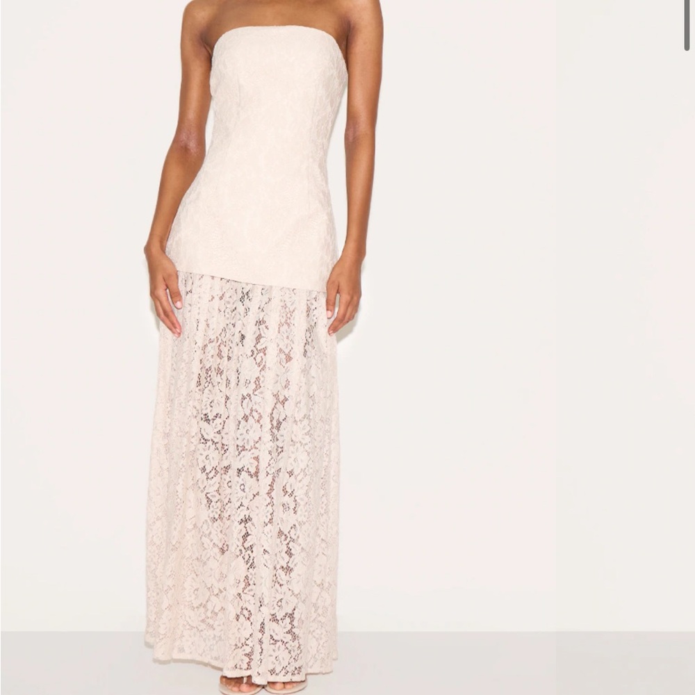 PLT Corset Lace Maxi Dress